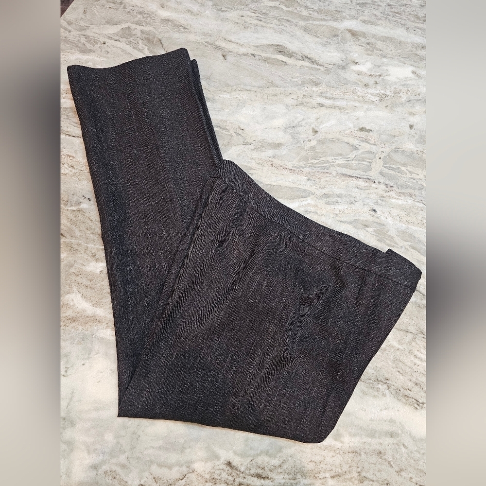 Evan-Picone Essentials Women’s Dress Pants Size 6 Gray Straight Leg Trousers